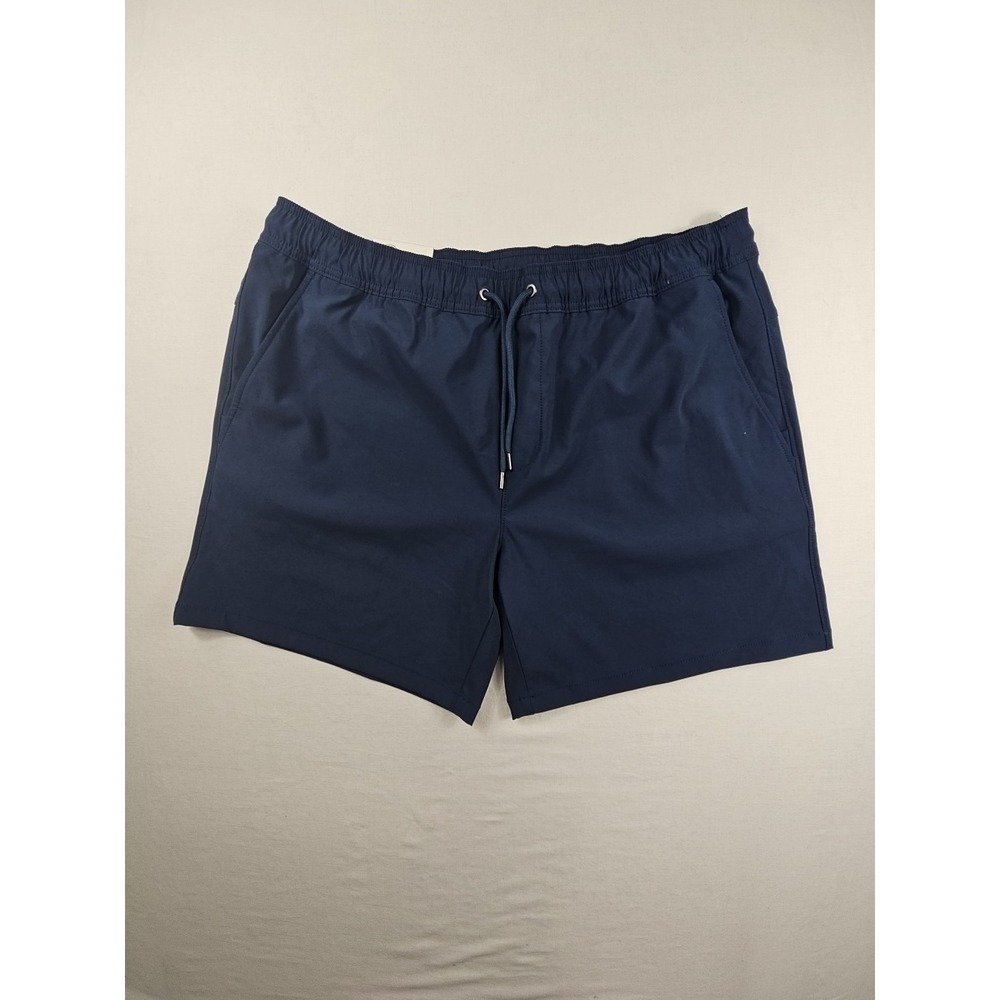 Member's Mark Men's Navy Blue Tech Short Size XL Pockets Durable Comfortable